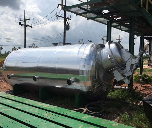 crystallizing tanl for 100TPD palm oil refining plant
