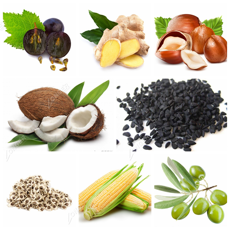 Automatic Rapeseed Soybean Palm Seeds Peanut Mustard Sesame Oil Pressers Extracting Olive Oil Extraction Machine