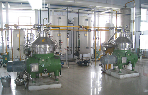 automatic continous palm oil refinery plant