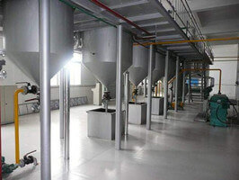 cotton seed oil refinery plant