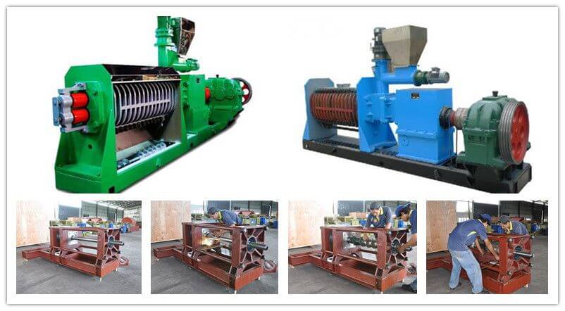 double shaft palm kernel oil expeller machine