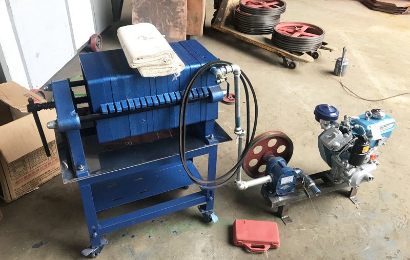 mini palm kernel oil filter machine to Cote D'ivoire