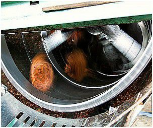 palm fruit stripper machine