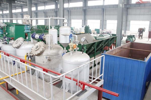 small crude palm oil refining machine