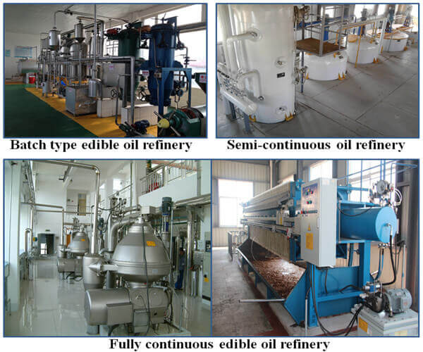 sunflower oil refining process