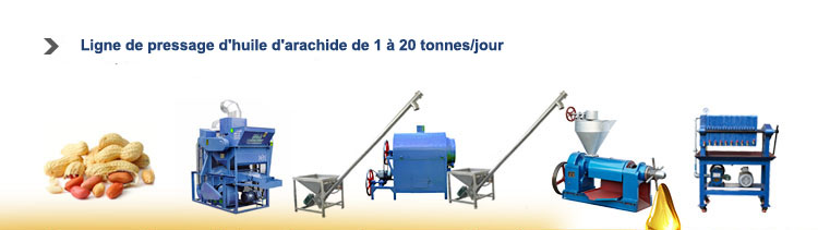 groundnut oil pressing line