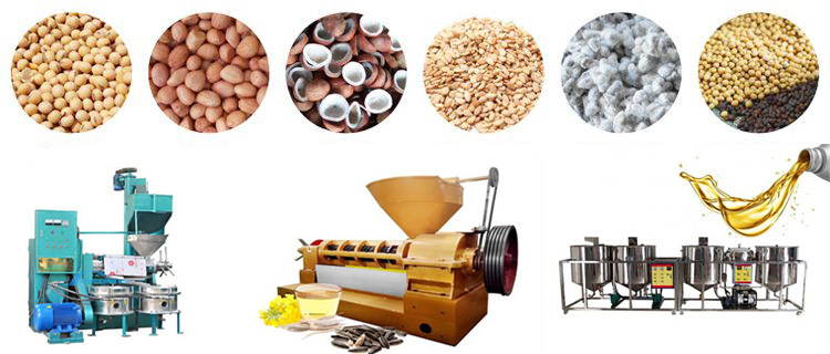 Sunflower Oil Processing Machinery