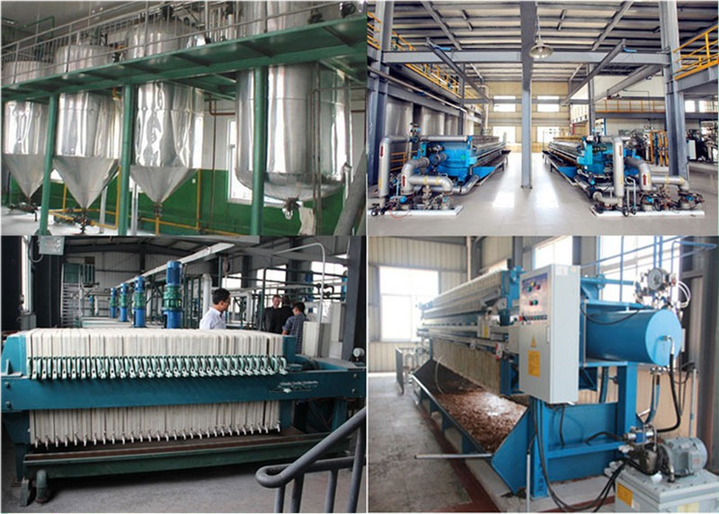 Sunflower Oil Refining and Dewaxing Machine