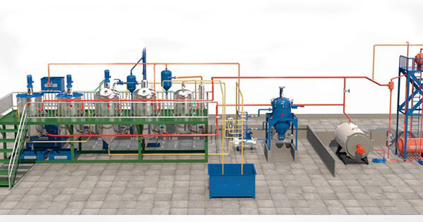 mini sunflower oil refinery plant