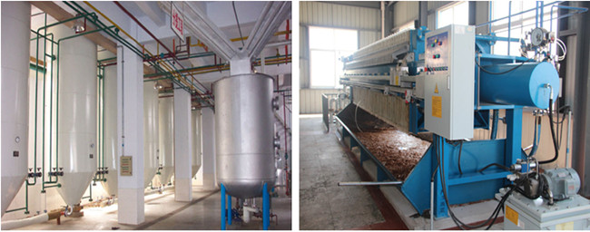 sunflower oil dewaxing machine